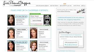 Fab Site: LivePersonalShoppers.com